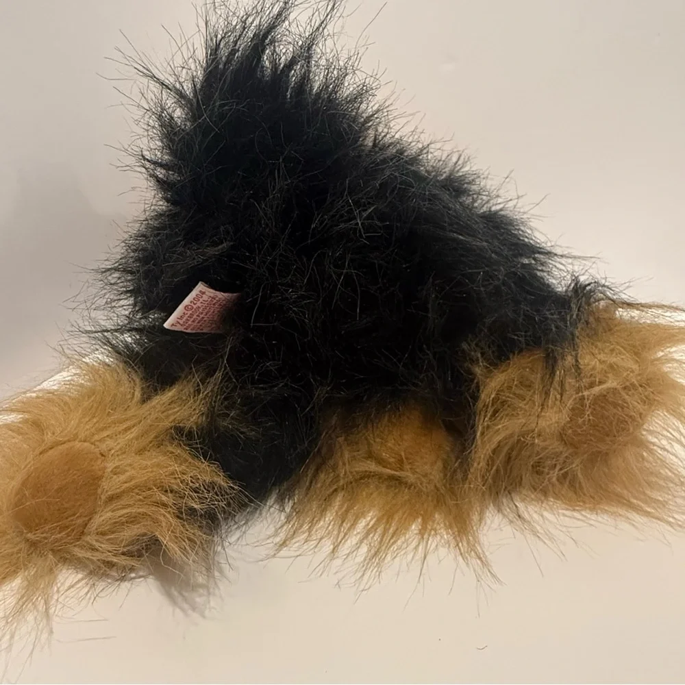 Ty Yappy the Yorkie dog Yorkshire Terrier red bow Plush Stuffed